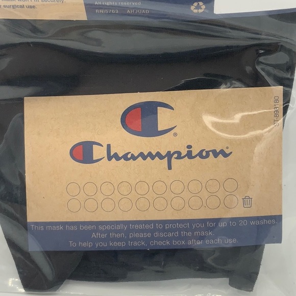 3 pack Champion Face Masks - Picture 3 of 3